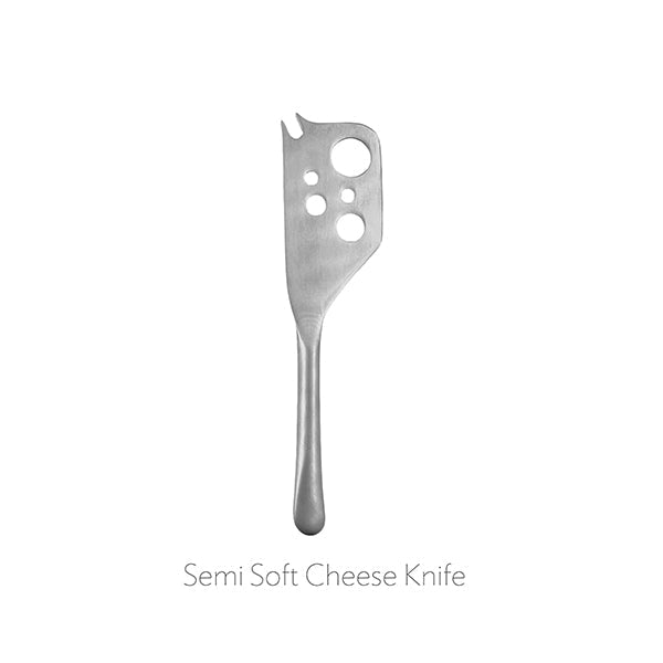 Barcelona Brushed Stainless Steel 5 Piece Cheese Service Gift Set