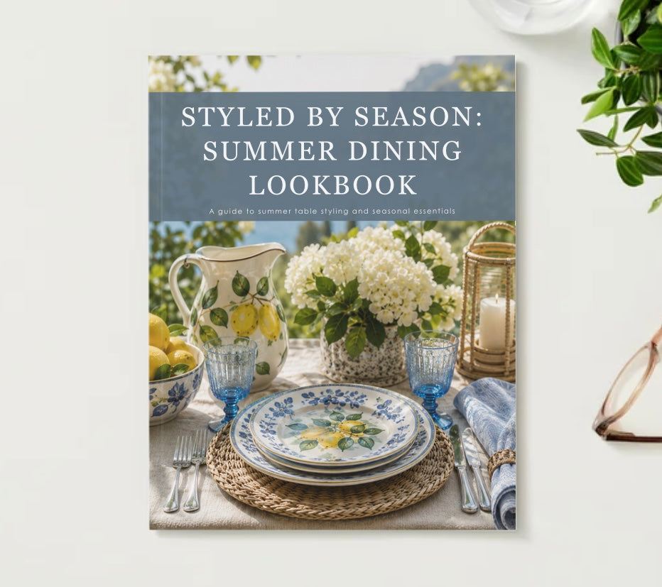 Styled by Season: Summer Dining Lookbook