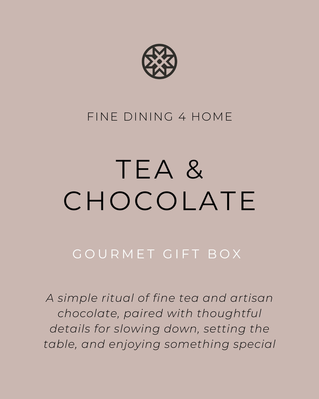 Tea & Chocolate Gourmet Gift Box - Coming 10/1