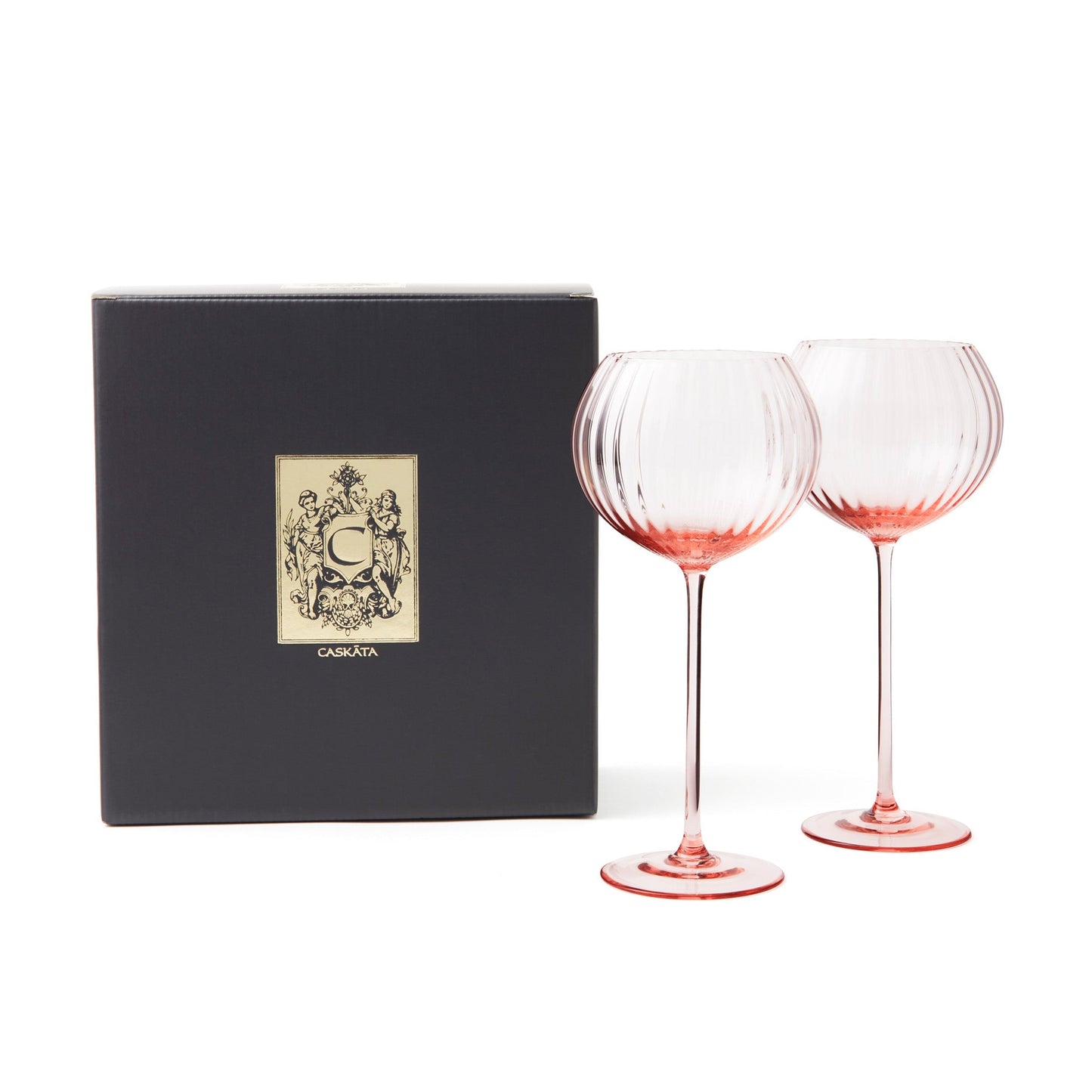 Red Wine Glasses, Set of 2
