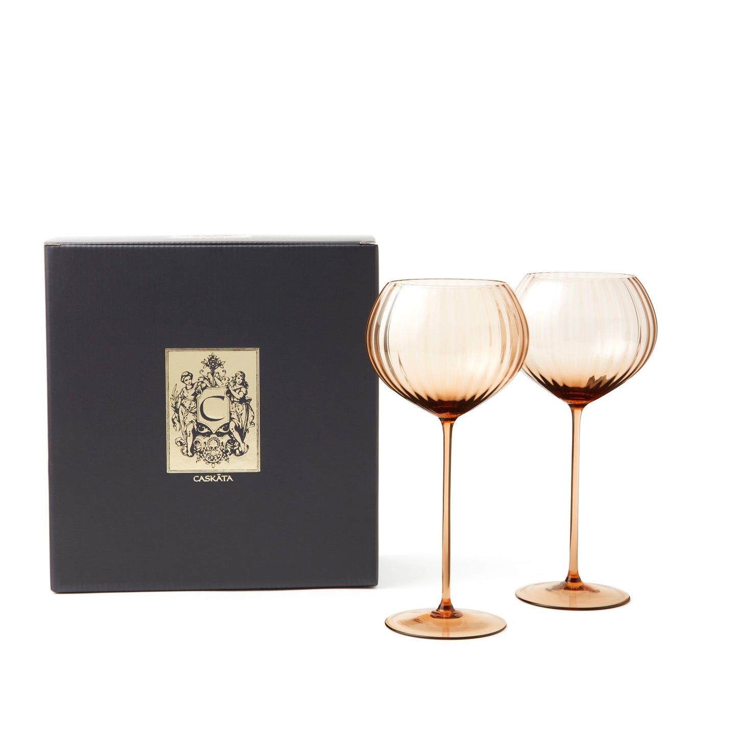 Red Wine Glasses, Set of 2