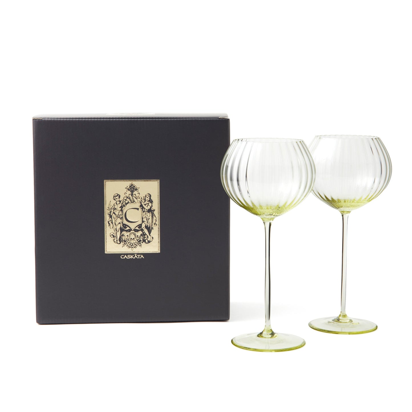 Red Wine Glasses, Set of 2