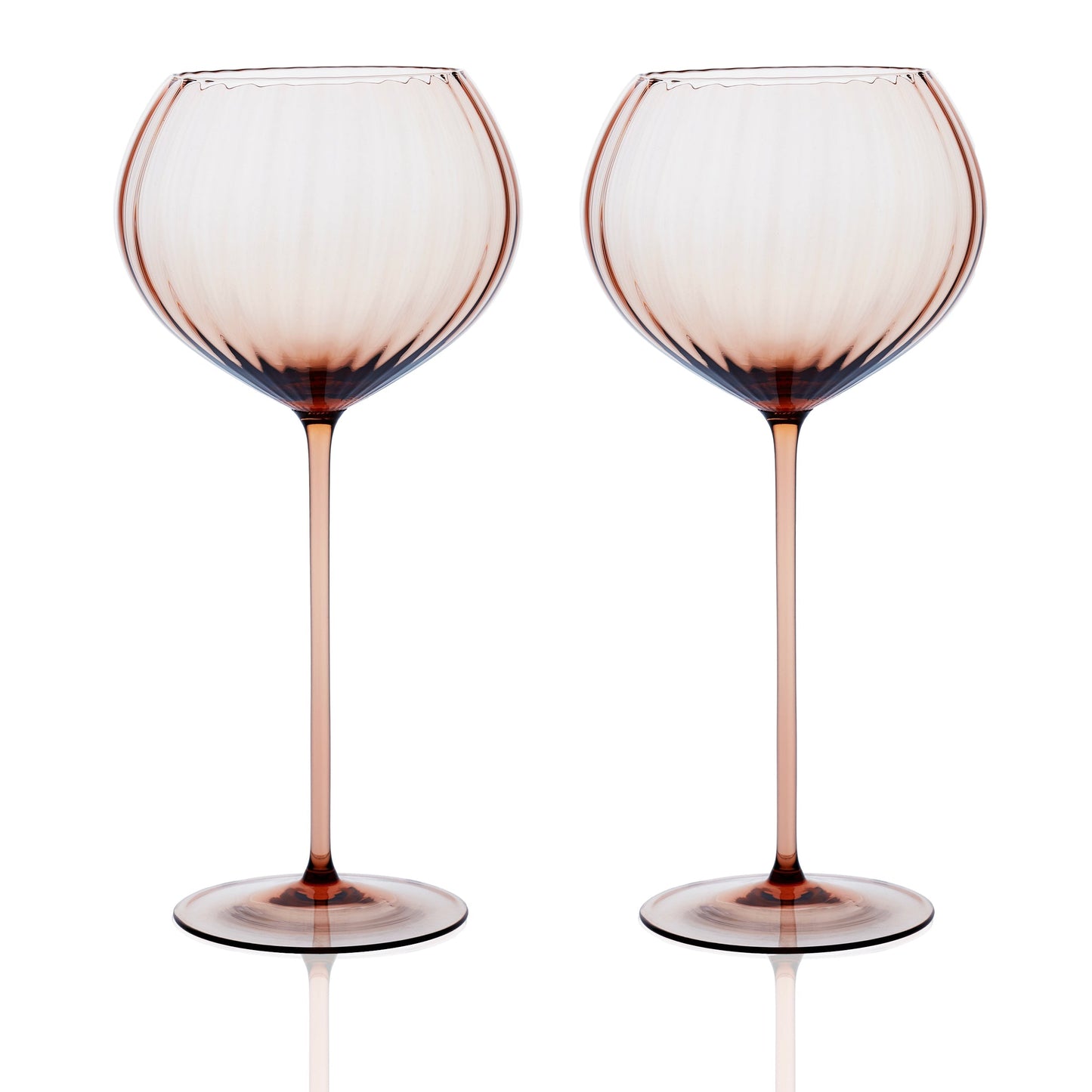 Red Wine Glasses, Set of 2