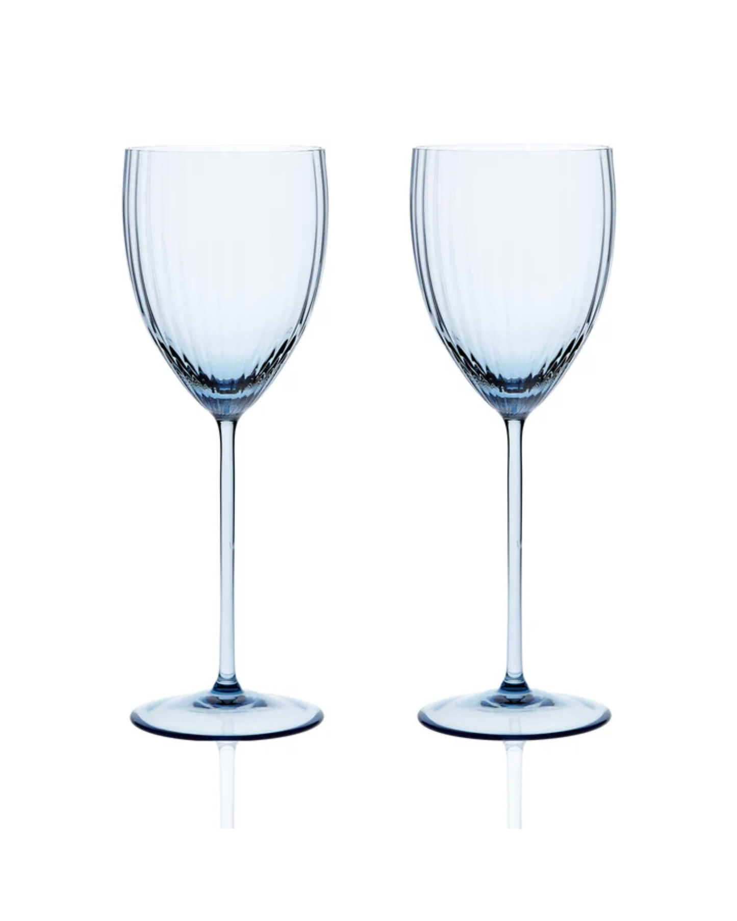 White Wine Glasses, Set of 2