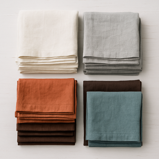 table linens, napkins and runners