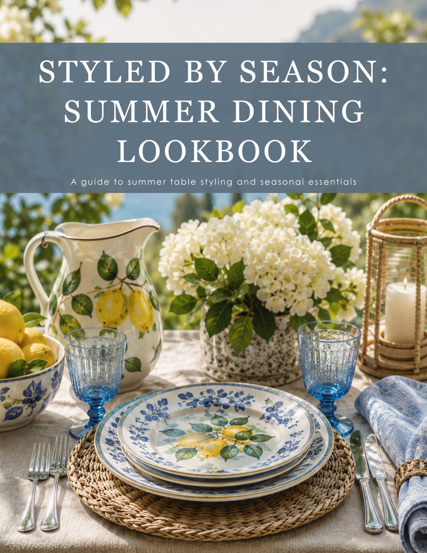 Styled by Season: Summer Dining Lookbook
