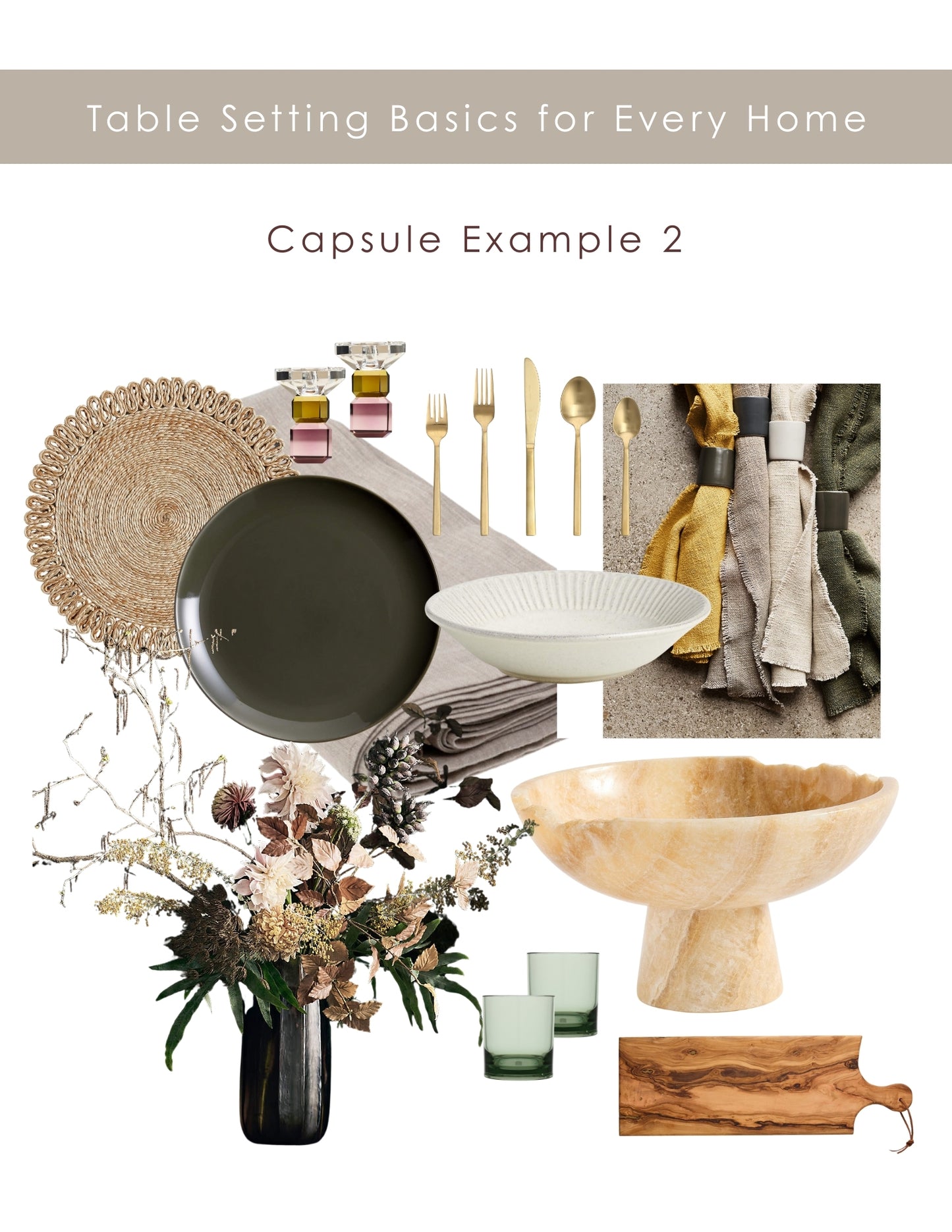 Styled by Season: Fall Dining Lookbook