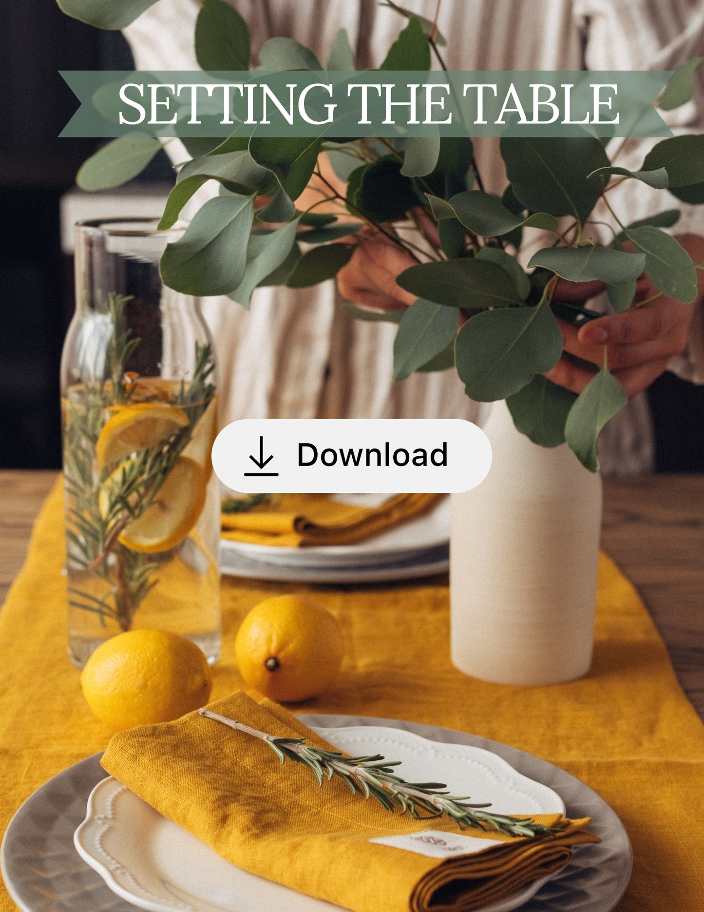 Setting the Table - Digital Copy