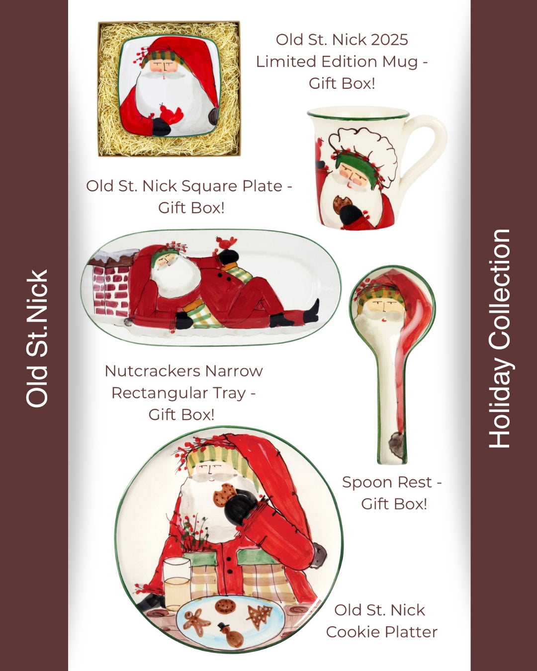 Old St. Nick Holiday Collection | Order by Request