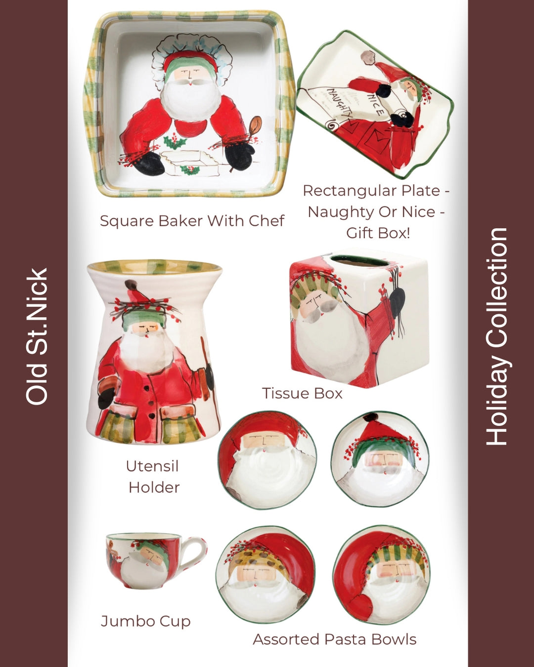 Old St. Nick Holiday Collection | Order by Request