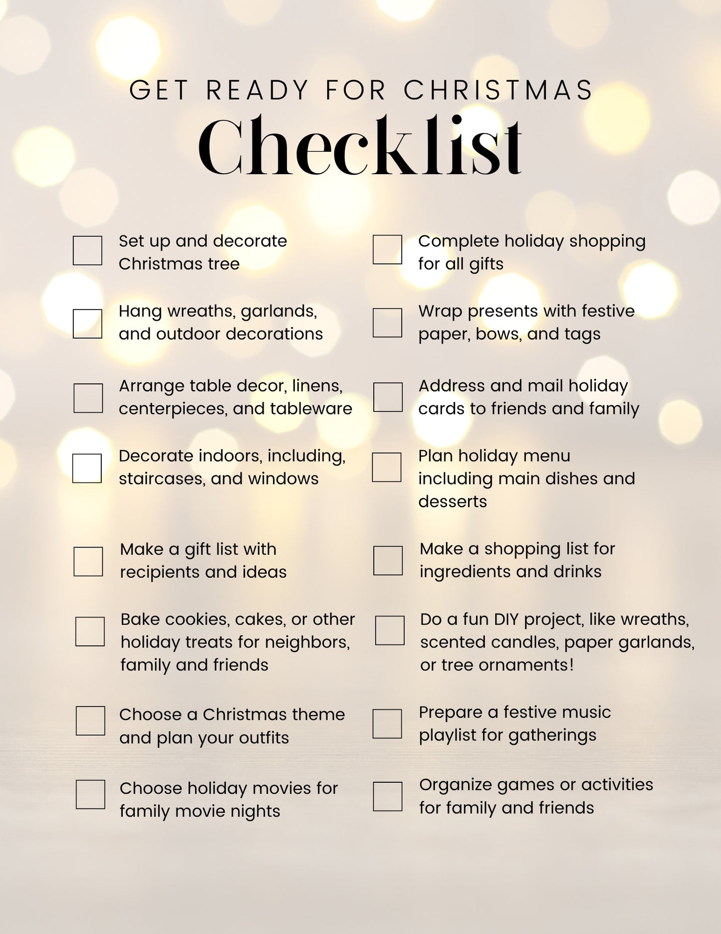 Christmas Home Guide (2025) - Digital Copy