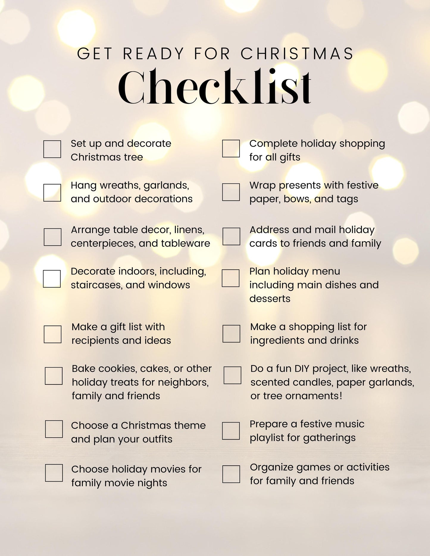 My Christmas Home – Printed Holiday Guide
