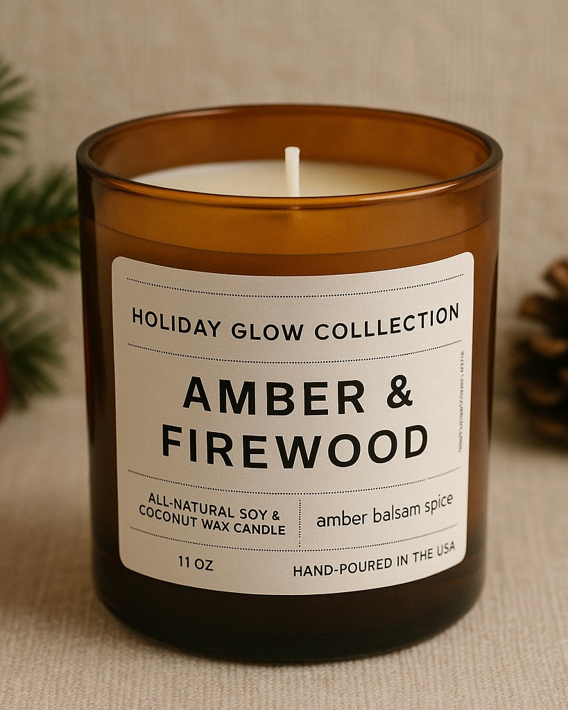 Candle Trio – Holiday Glow Collection – Cozy Gift Idea – Limited Edition