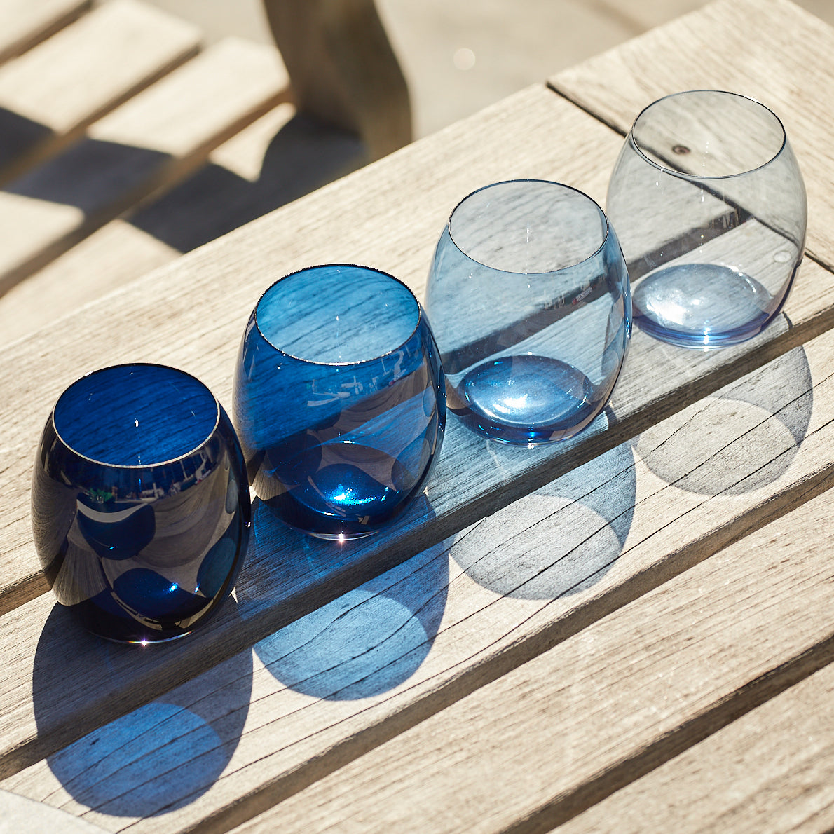 Ombré Glasses, Set of 4