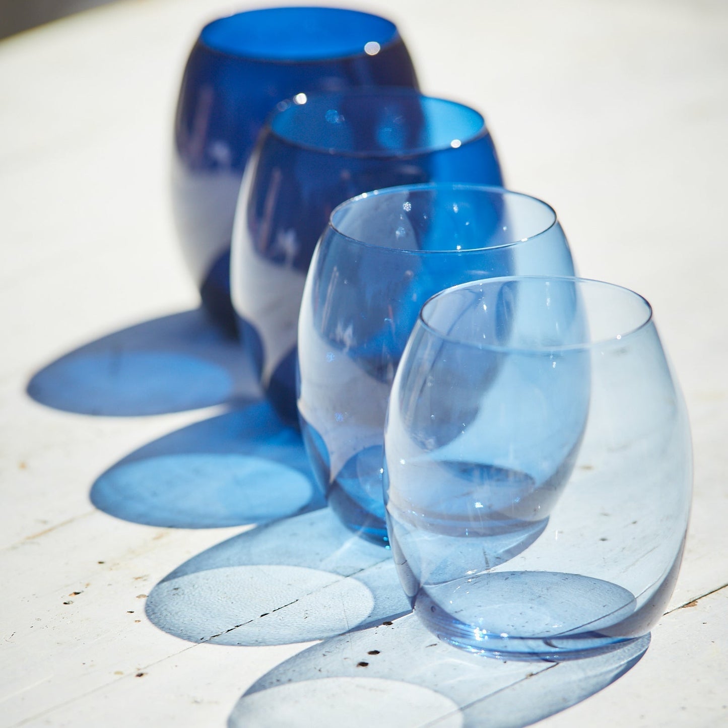 Ombré Glasses, Set of 4