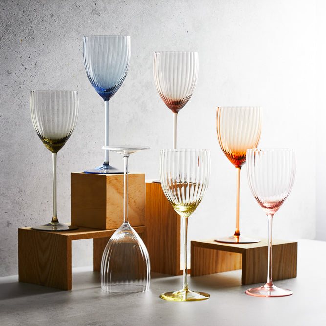 White Wine Glasses, Set of 2