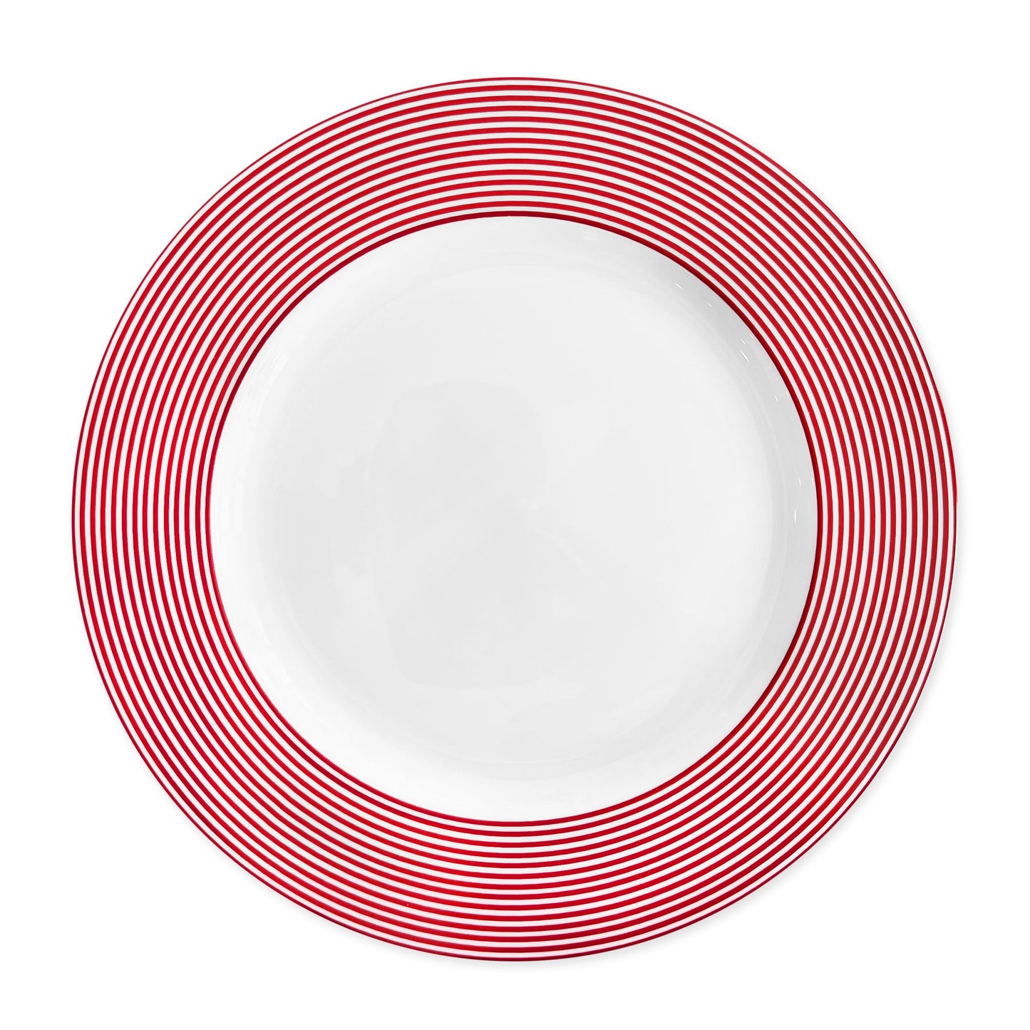 Newport Stripe Rimmed Dinner Plate