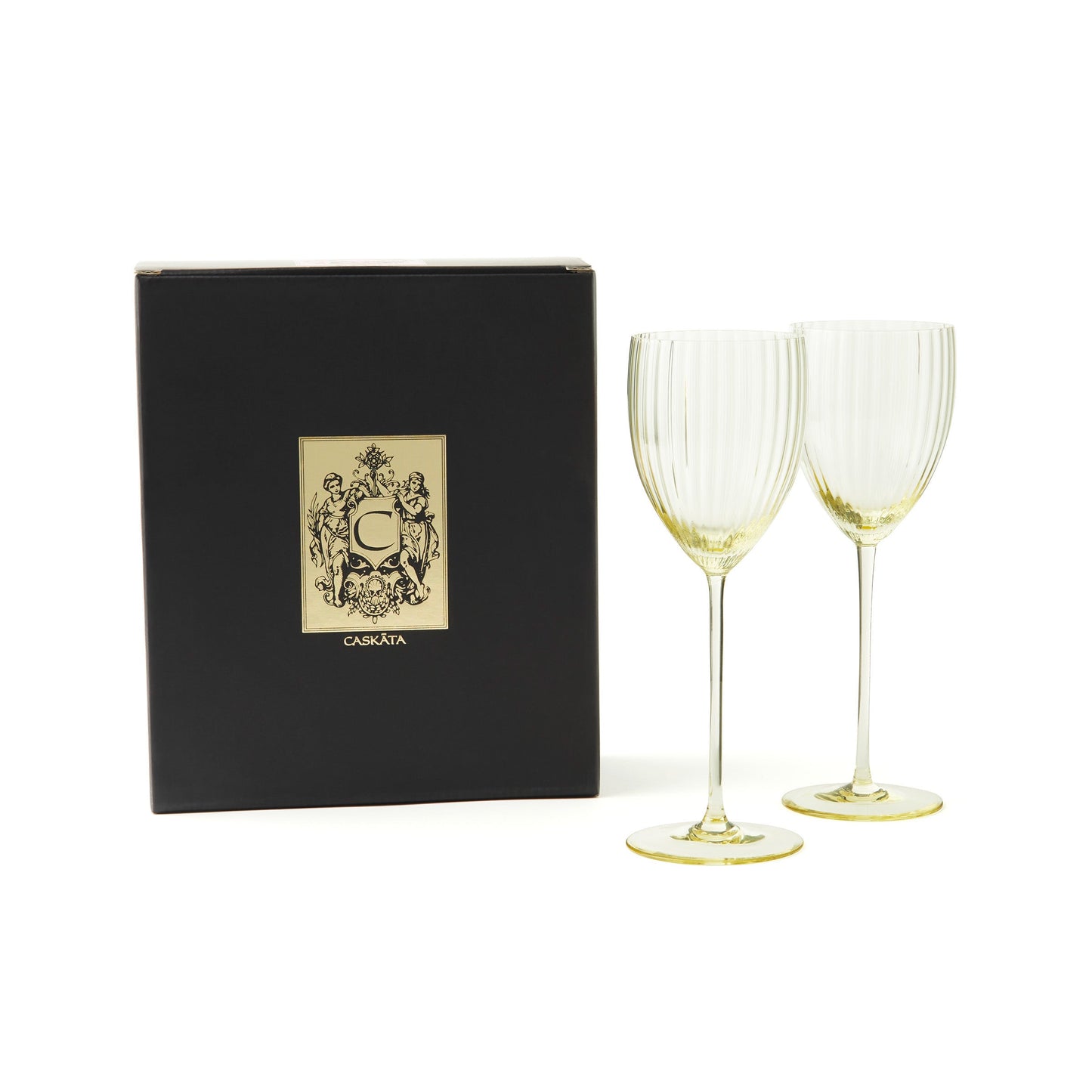 White Wine Glasses, Set of 2