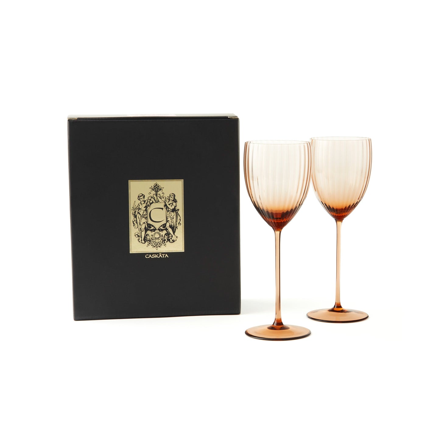 White Wine Glasses, Set of 2