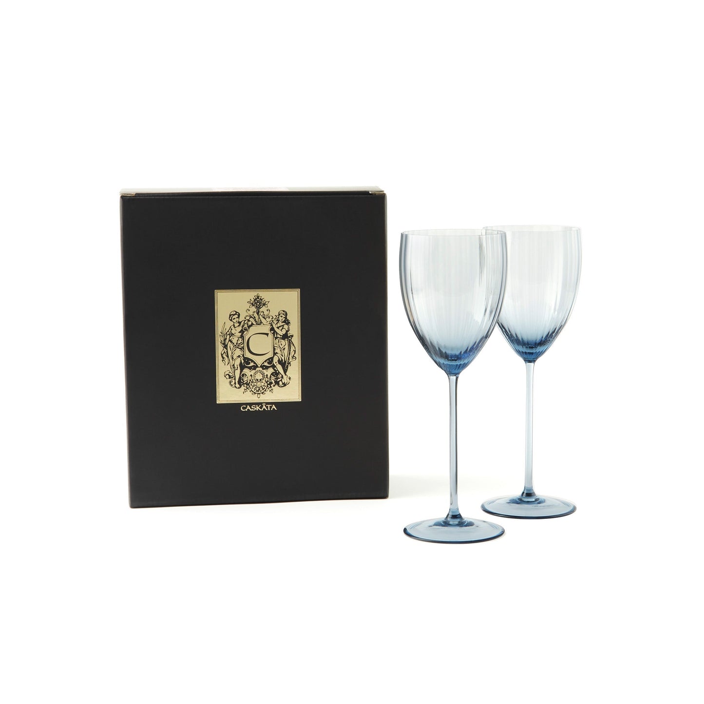 White Wine Glasses, Set of 2