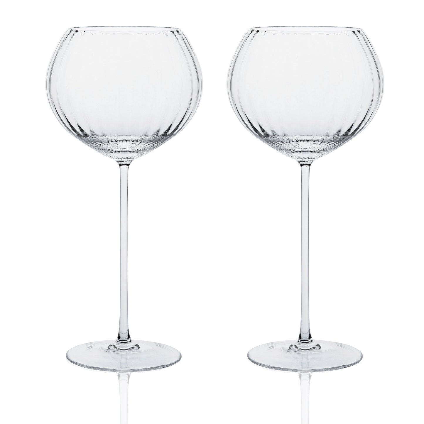 Red Wine Glasses, Set of 2