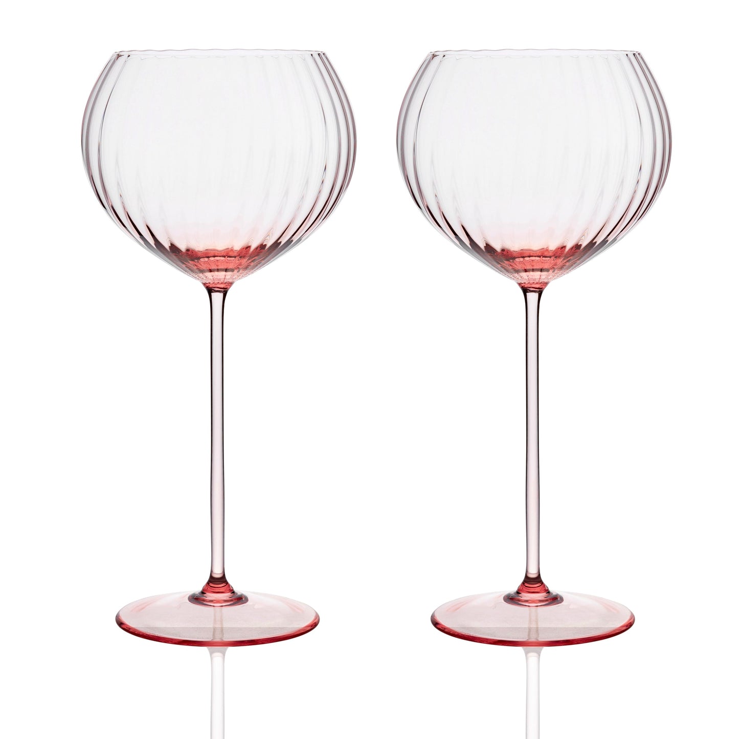 Red Wine Glasses, Set of 2