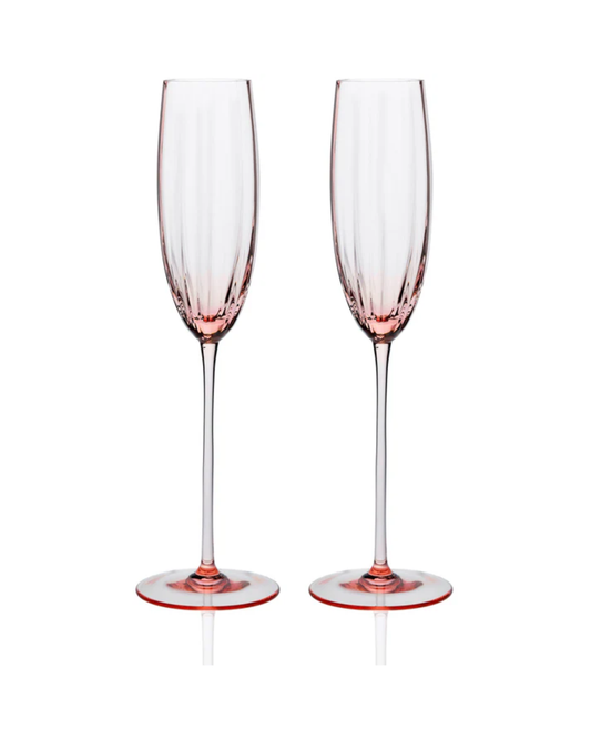 Champagne Flutes, Set of 2