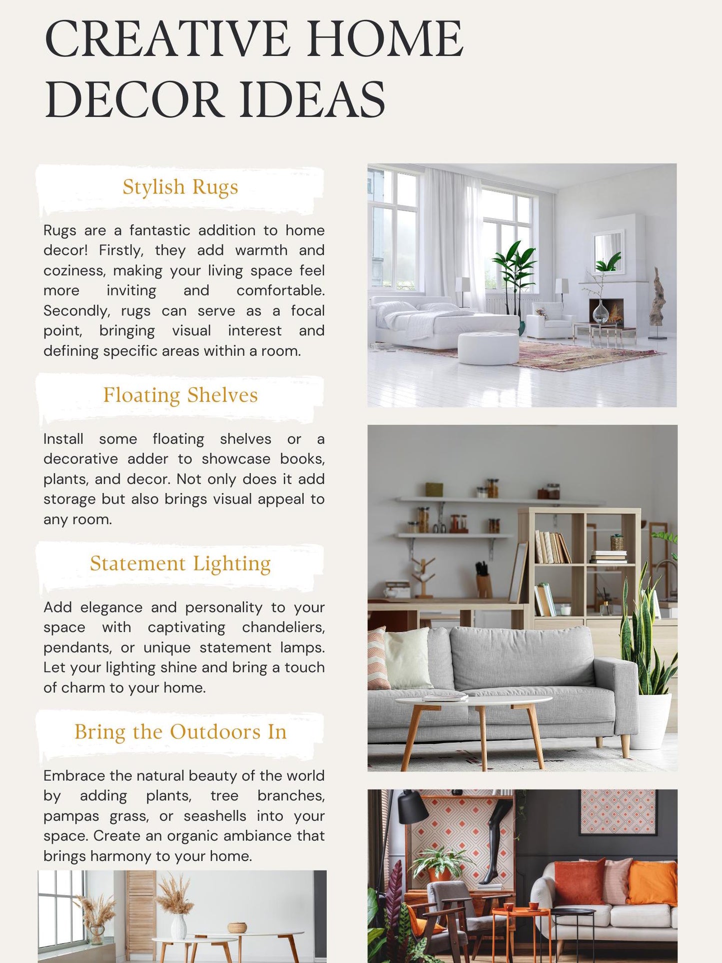 Style Notes For Your Cozy Home - Printed Magazine