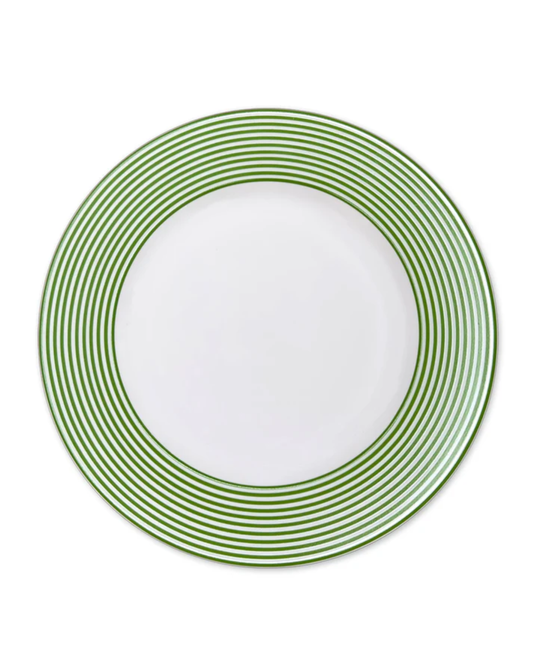 Newport Stripe Rimmed Dinner Plate