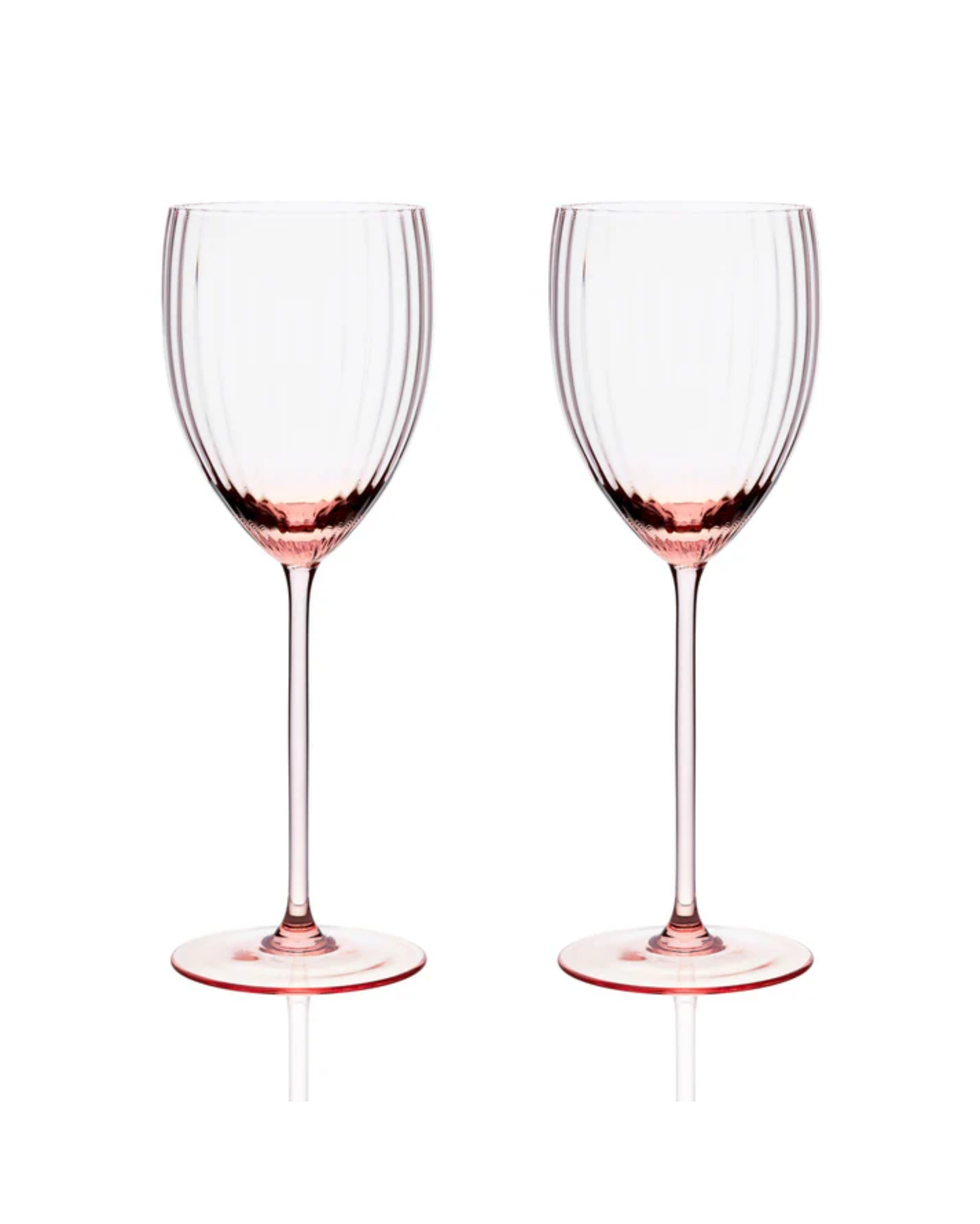 White Wine Glasses, Set of 2