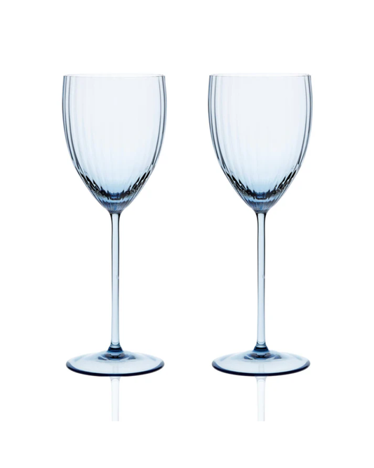 White Wine Glasses, Set of 2