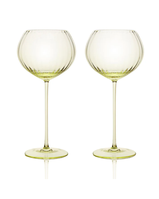 Red Wine Glasses, Set of 2